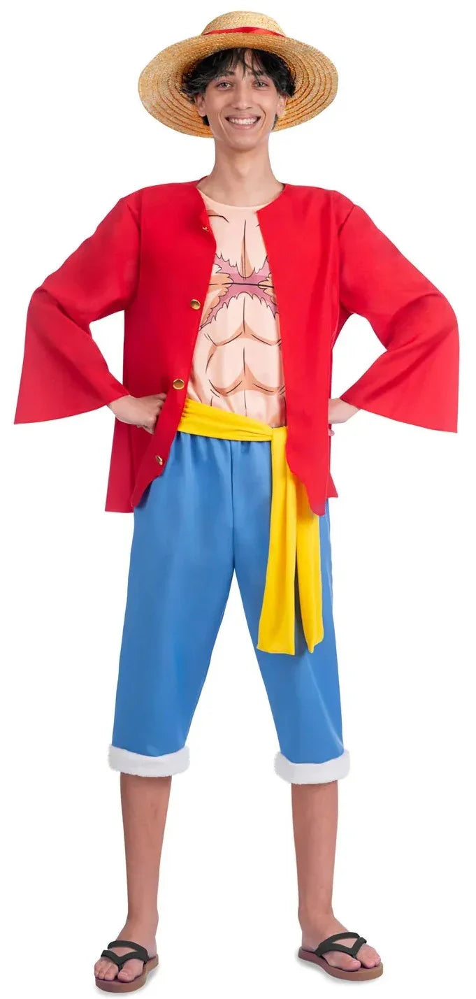 Disfraz de Luffy One Piece para Hombre One Piece Viving